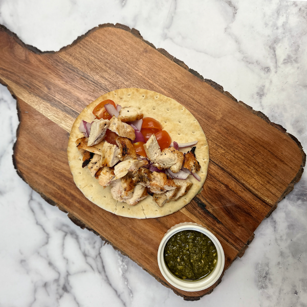 Basil Pesto Chicken Pita